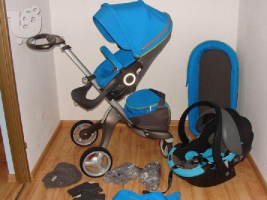 PoulaTo: 3 σε 1 Stokke Xplory V4 καροτσάκι μωρού