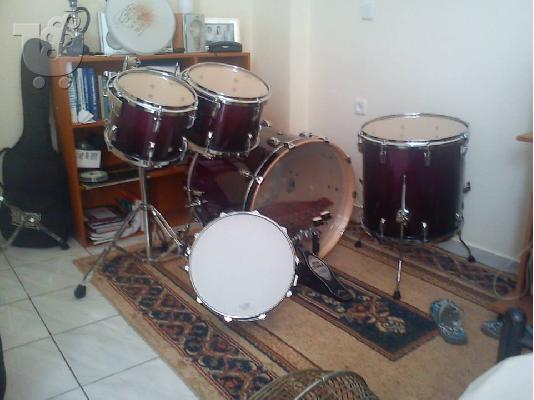 Πωλειται Fame MAPLE stage shell set + extras