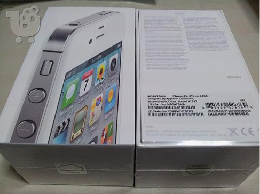 PoulaTo: Ποτέ μην ανοίγετε το iPhone της Apple 4S 64GB ξεκλείδωτη εργοστάσιο