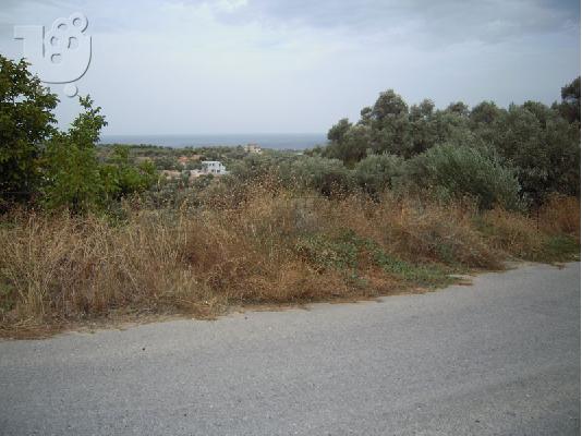 Οικόπεδο 1.5 στρ., θέα θάλ. στην Αγία Τριάδα