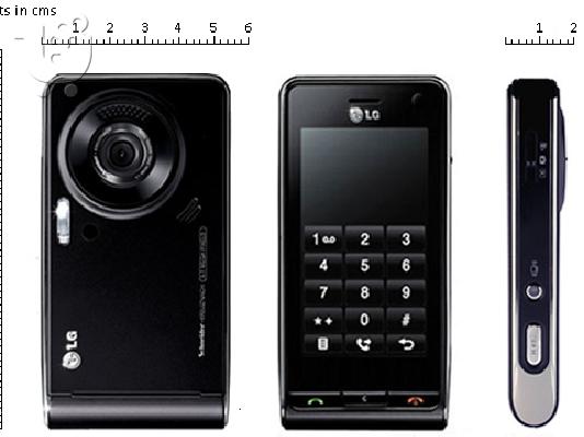 LG VIEWTY KU990 BLACK