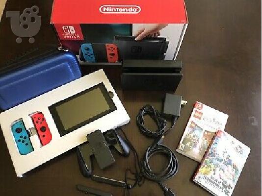 Nintendo Switch – Neon Red and Neon Blue Joy-Con - HAC 001 Mar 3, 2017