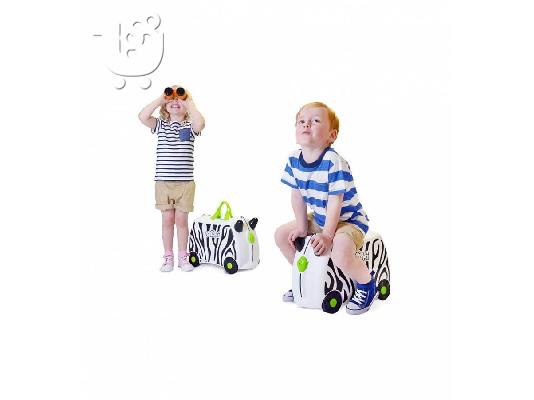 PoulaTo: Βαλίτσα Παιδική Trunki Zimba The Zebra.0180z.