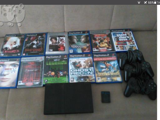 PoulaTo: playstation 2 με 3 μοχλους και 11 παιχνιδια