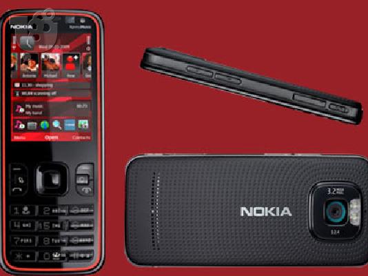 PoulaTo: NOKIA 5630 XPRESS MUSIC RED + MICRO SDHC 4 GB + DVRO HXEIA NOKIA MD-8 MINI SPEAKERS