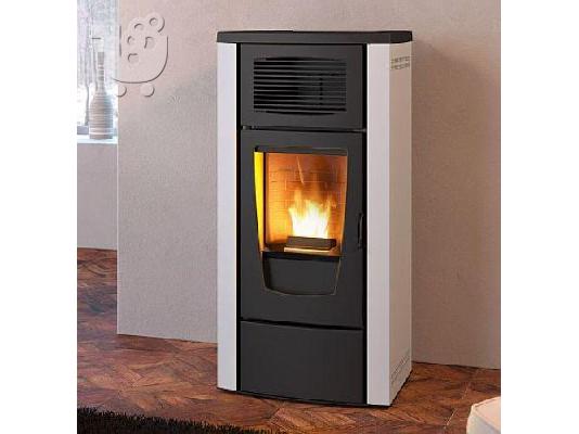 PoulaTo: ΣΟΜΠΑ ΠΕΛΛΕΤ RED GARDENIA 8KW( ΙΤΑΛΙΚΗ)