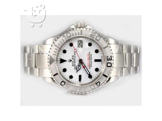 PoulaTo: ROLEX YACHTMASTER WHITE AUTOMATIC