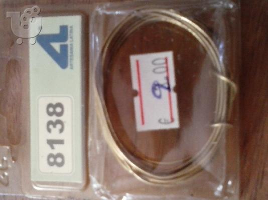 PoulaTo: Artesania 8138 BRASS RIGGING WIRE 1.0mmx3.0m