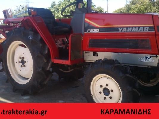 PoulaTo: Τρακτέρ Yanmar F-235 με 1,45 φρέζα   Καραμανίδης