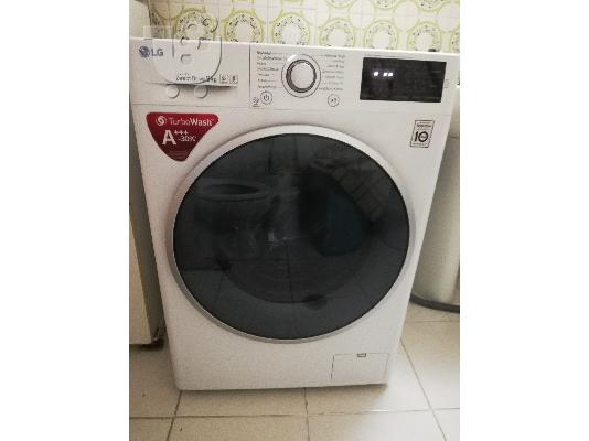 Πλυντήριο ρούχων 9 κιλών LG FH4U2VDN1 με λειτουργία tab on 1400 στροφών. Σε άριστη κατάστα...