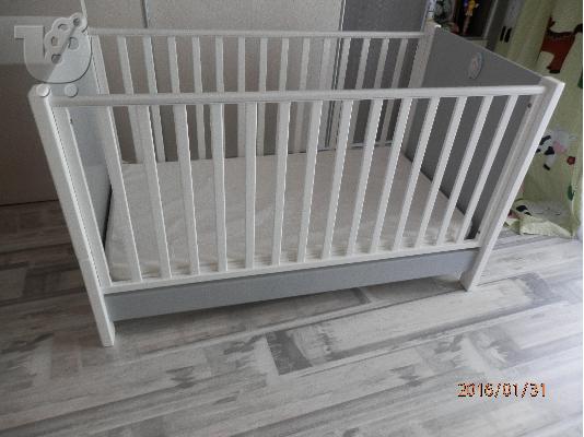ΠΑΙΔΙΚΟ ΚΡΕΒΑΤΑΚΙ CASA BABY + ΣΤΡΩΜΑ