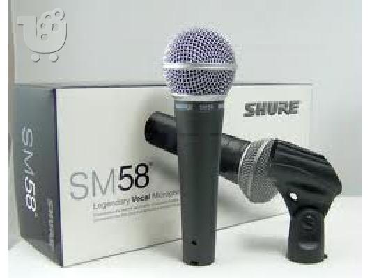 PoulaTo: Μικρόφωνο SHURE SM58