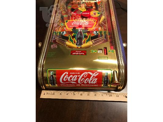 Coca Cola TESTED 1996 Μηχανή φλίπερ Franklin Mint