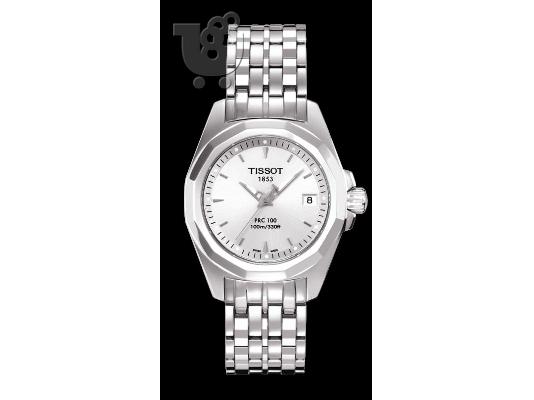 ΡΟΛΟΙ Ελβετικό Tissot PRC100 Ladies, Γυναικείο Αφόρετο με Εγγύηση 1 έτους...!!!...