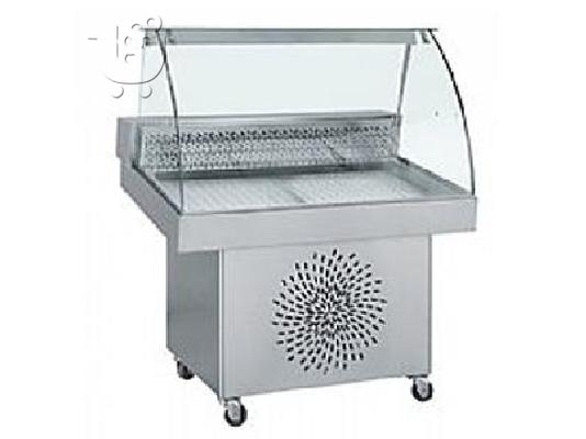 PoulaTo: Βιτρίνα ψυχόμενη προβολής με κλίση 155 x 80 x 125cm ΚΑΙΝΟΥΡΙΑ