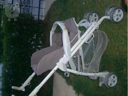 ΣΕΤ ΠΑΙΔΙΚΟ ΚΑΡΟΤΣΙ ΚΑΙ ΠΟΡΤ ΜΠΕΜΠΕ PEG PEREGO PLICO P3