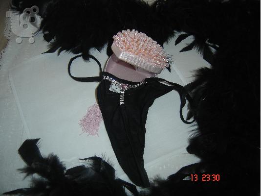 silk string SHIRLEY OF HOLLYWOOD ( με κόσμημα ) one size