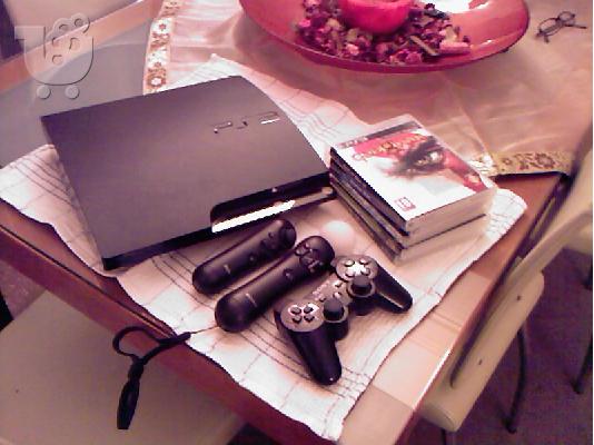 PoulaTo: PS3 SLIM 250GB ΜΕ  TO PS MOVE