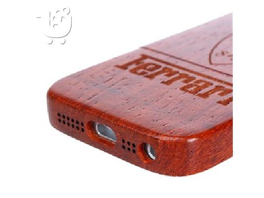 Θήκη bamboo iPhone 5 5s Ferrari