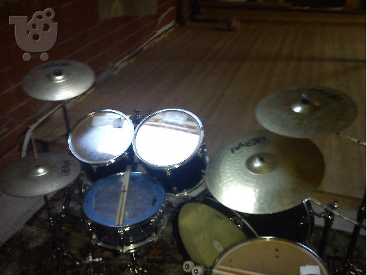 sonor force 505 και πολλα αξεσουαρ