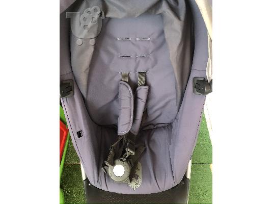 Πωλείται καρότσι STOKKE scoot v2 & καθισματάκι αυτοκινήτου iziGO...