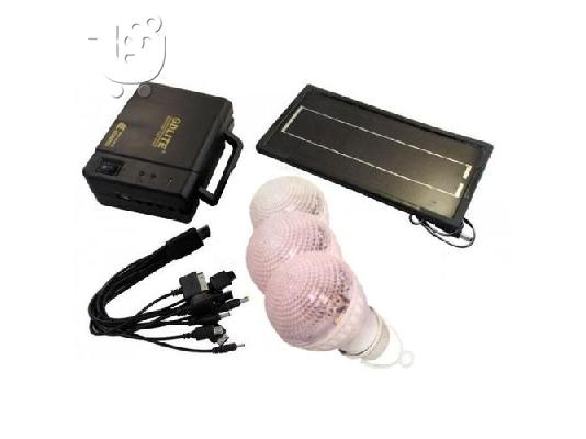 ΜΙΝΙ ΦΩΤΟΒΟΛΤΑΙΚΟ ΣΕΤ ΜΕ 3 ΛΑΜΠΕΣ LED ΠΡΟΣΦΟΡΑ 45 EURO