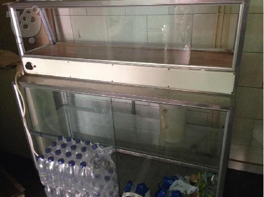 πωλειται καταψυκτης ορθιος με ραφια