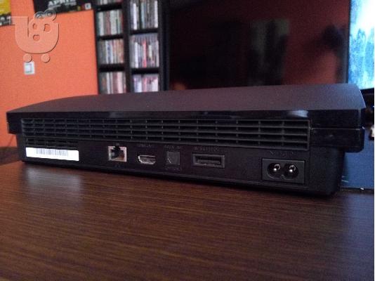 PS3 Slim 120GB + Controller + 10 games (digital)