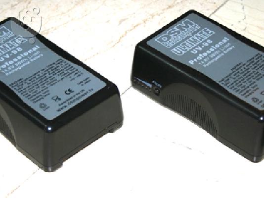 jvc gy dv 5000 pro-2 fakous (1 canon 16ari & 1 fujinon 14ari) -2 koutia kasetes standart d...