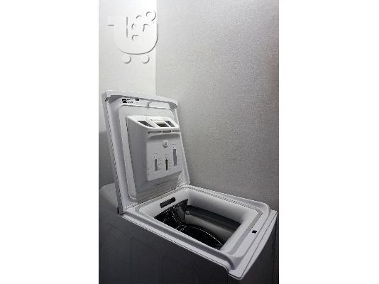 PoulaTo: Πωλείται πλυντήριο ρούχων άνω φόρτωσης,  Indesit ITWA 51052 W,