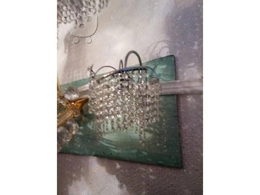 PoulaTo: ΛΑΜΠΑΤΕΡ ΤΟΙΧΟΥ SWAROVSKI  ΚΑΙΝΟΥΡΙΟ
