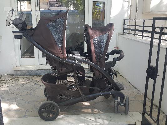 καροτσι διπλο