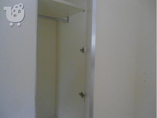 Ντουλαπα τριφυλλη ιταλικη 2,67 χ 1,55 χ 0,57 ΛΕΥΚΗ ΛΑΚΑ & ΙΝΟΧ ΔΙΑΚΟΣΜΗΤΙΚΟ...