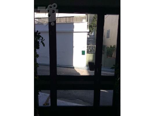 ΠΟΡΤΑ ΑΛΟΥΜΙΝΙΟΥ ΣΕ ΑΡΙΣΤΗ ΚΑΤΑΣΤΑΣΗ ΣΕ ΔΙΑΣΤΑΣΕΙΣ 92x225, 46x225(ανοιγομενο) &38x215...