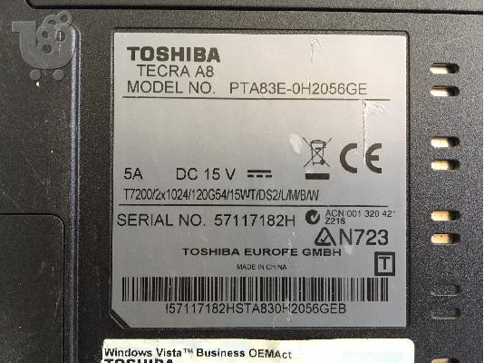 TOSHIBA TECRA A8
