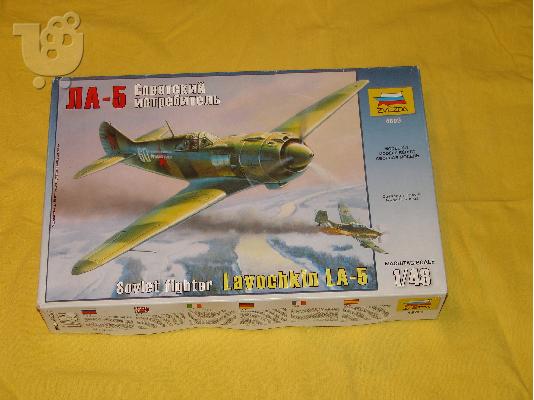 PoulaTo: ZVEZDA LA-5  Soviet Fighter 1/48