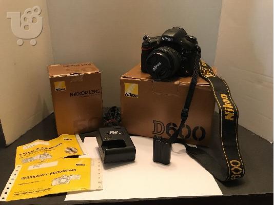 PoulaTo: Φωτογραφική μηχανή ψηφιακής SLR Nikon D D600 24,3MP