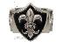 PoulaTo: RING Black Knight 316L Stainless Steel Size 20/22