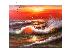 PoulaTo: Πίνακας ζωγραφικής (Sunset in Greece) Oil Painting on canvas