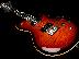 PoulaTo: Godin LGXT σε Cognac Burst Φλόγα AAA με GigBag