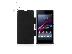 PoulaTo: 3200mAh External Battery Case With Flip Cover - For Sony L39h Xperia Z1 (Black)