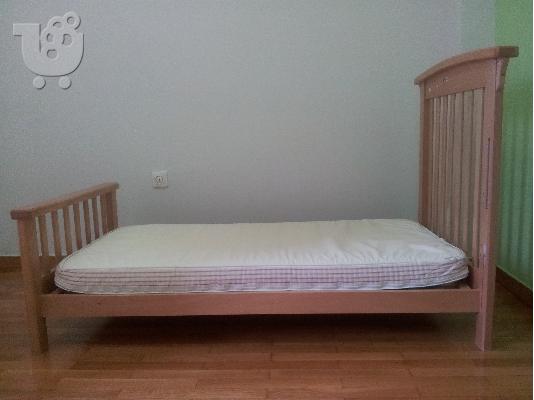 PoulaTo: Κρεβάτι παιδικό και στρώμα mothercare σαν καινούρια!