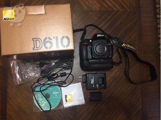 PoulaTo: Nikon D610 24,3 MP Ψηφιακός SLR
