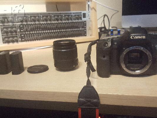 Canon EOS 7D + EF-S18-55mm + Filter accessory Kit+4 Batteries Digital SLR CAMERA