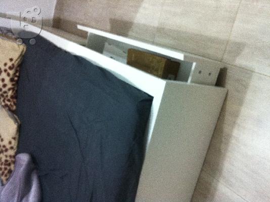 Κρεβάτι διπλό με τέσσερα συρτάρια κ στρώμα σχεδόν καινούργιο...