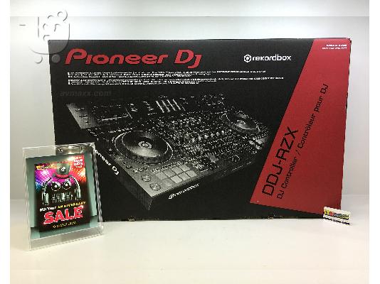 PoulaTo: Pioneer DDJ-RZX Professional 4-Channel Controller for Rekordbox DJ & Video with DJC-FLTRZX Flight Case