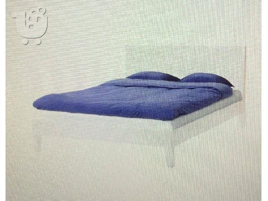 PoulaTo: διπλό κρεβάτι με στρώμα
