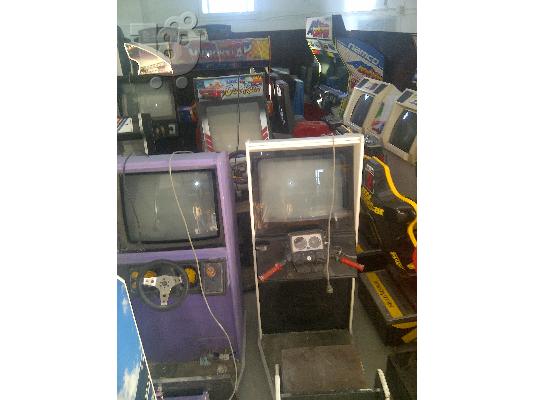 PoulaTo: arcade cabinet retro rally out run sega μονα ραλη ηλεκτρονικα παιχνιδια