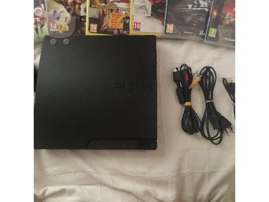 PlayStation 3 System 300gb,  2 Controllers ,14 Best Sellers Games