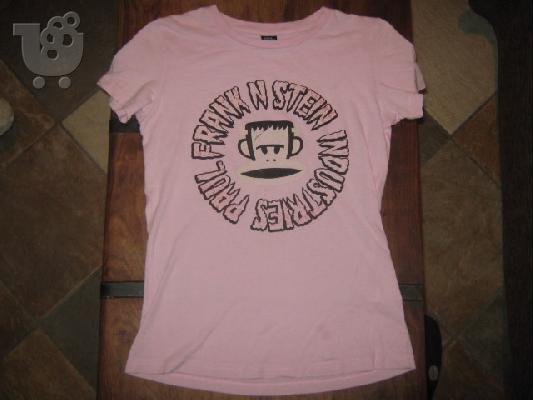 PoulaTo: 0619 PAUL FRANK μακο ροζ μπλουζακι για κοριτσι 10-12 ετων φορεμενο 2 φορες.